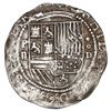 Image 1 : Lima, Peru, cob 2 reales, Philip II, assayer Diego de la Torre, P-ii to left, *-oD to right.