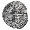 Image 2 : Lima, Peru, cob 1/2 real, Philip II, assayer Diego de la Torre, oD to left, * to right, P below mono