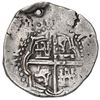 Image 2 : Lima, Peru, cob 8 reales, 1659 V, "Star of Lima" type, mintmark LIMA, 8-V to left and right (Series 