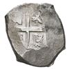 Image 2 : Lima, Peru, cob 8 reales, 1752 R, rare final year of Lima cobs.