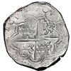 Image 2 : Potosi, Bolivia, cob 8 reales, 1617 M, NGC MS 62, finest known in NGC census.