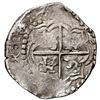 Image 2 : Potosi, Bolivia, cob 8 reales, 1618 T, quadrants of cross transposed.