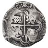 Image 2 : Potosi, Bolivia, cob 8 reales, 1642 FR, rare.