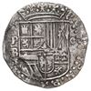 Image 1 : Potosi, Bolivia, cob 4 reales, Philip II, assayer B (3rd period).