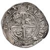 Image 2 : Potosi, Bolivia, cob 2 reales, Philip II, assayer L over erased M below mintmark P to left, rare.