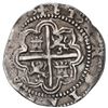 Image 2 : Potosi, Bolivia, cob 1 real, Philip II, assayer B (1st period).