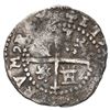 Image 2 : Potosi, Bolivia, cob 1/2 real, Philip II, assayer M below, mintmark P to left of monogram, rare.