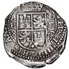 Image 2 : Potosi, Bolivia, cob 8 reales, 1652 E transitional Type III/A, NGC AU 55, finest and only example in