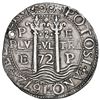 Image 2 : Potosi, Bolivia, cob 8 reales Royal (galano), 1672 E, NGC AU details / holed.