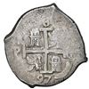 Image 2 : Potosi, Bolivia, cob 8 reales, 1697 CH, rare, NGC AU 55, finest known in NGC census.