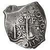 Image 1 : Potosi, Bolivia, cob 8 reales, 1698 F.