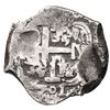 Image 2 : Potosi, Bolivia, cob 8 reales, 1701 Y, Charles II posthumous.