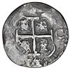 Image 2 : Potosi, Bolivia, cob 8 reales Royal (galano), 1743 C, rare, NGC VF details / repaired.
