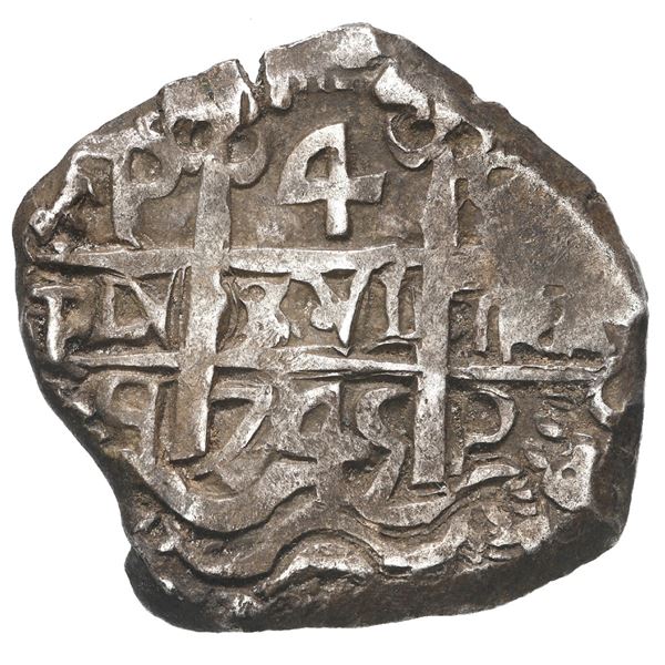Potosi, Bolivia, cob 4 reales, 1745 q.