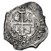 Image 2 : Potosi, Bolivia, cob 2 reales, 1687 VR.