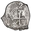 Image 2 : Potosi, Bolivia, cob 2 reales, 1733 E, NGC AU 55, finest known in NGC census.