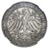 Image 2 : Austria, medallic 2 gulden, dated 1885, Emperor Maximilian, Second Austrian Shooting Festival at Inn