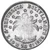 Image 2 : Potosi, Bolivia, 8 soles, 1859 FJ, PESO 400 Gs in legend, NGC MS 61.