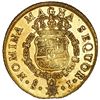 Image 2 : Santiago, Chile, gold bust 8 escudos, Ferdinand VI, 1750 J, NGC MS 61 / La Luz (1752), ex-Sotheby's