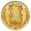 Image 2 : Santiago, Chile, gold bust 4 escudos, Ferdinand VI, 1750/5 J, NGC MS 61 PL / La Luz (1752), ex-Sothe