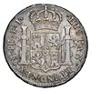 Image 2 : Santiago, Chile, bust 4 reales, Charles IV, 1808/7 FJ, NGC AU 55.