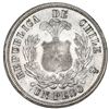 Image 2 : Santiago, Chile, 1 peso, 1869, NGC MS 63.