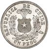 Image 2 : Santiago, Chile, 1 peso, 1881, NGC MS 64.