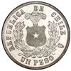 Image 2 : Santiago, Chile, 1 peso, 1884, NGC MS 64.