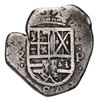 Image 1 : Bogota, Colombia, cob 2 reales, Philip IV, assayer P below denomination II to right, mintmark NR to 