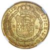 Image 2 : Bogota, Colombia, gold bust 8 escudos, Charles III, 1785 JJ, dot between J's, NGC AU 58.