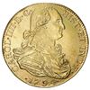 Image 1 : Bogota, Colombia, gold bust 8 escudos, Charles IV, 1794 JJ, two dots before assayers.