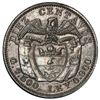 Image 2 : Medellin, Colombia, specimen piefort pattern 10 centavos, 1915, reeded edge, rare, PCGS SP 62, fines