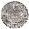 Image 2 : Medellin, Colombia (struck in Paris), silver specimen pattern (essai) for gold 5 pesos, 1923, reeded