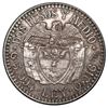 Image 2 : Medellin, Colombia (struck in Paris), silver specimen pattern (essai) for gold 2-1/2 pesos, 1923, re