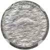 Image 1 : Costa Rica, copper-nickel 10 centimos, 1976 BCCR, NGC Mint Error MS 63, obverse half of lamination.