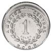 Image 2 : Costa Rica, stainless steel 1 colon, 1989 BCCR, NGC Mint Error MS 63, struck 10% off center.