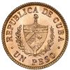 Image 2 : Cuba (struck at the Philadelphia mint), gold 1 peso, 1915, NGC MS 67.