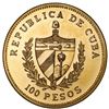 Image 2 : Cuba, gold 100 pesos, 1988, Jose Marti, NGC MS 69.