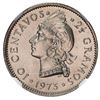 Image 1 : Dominican Republic, copper-nickel 10 centavos, 1973, NGC MS 67, ex-Rudman.