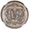 Image 2 : Dominican Republic, copper-nickel 10 centavos, 1973, NGC MS 67, ex-Rudman.