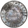 Image 2 : France (Paris mint), 5 francs, Napoleon I, 1815-A, NGC UNC details / reverse spot removed.