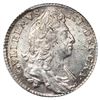 Image 1 : Great Britain (London, England), shilling, William III (first bust), 1697, no reverse stops, PCGS MS