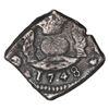 Image 1 : Guatemala, cob 1/2 real, 1748 J.