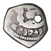 Image 1 : Guatemala, cob 1/2 real, 1749 J.