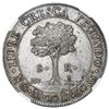 Image 2 : Guatemala (Central American Republic), 8 reales, 1824 M, NGC AU 53.