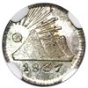 Image 1 : Guatemala (Central American Republic), 1/4 real, 1837, NGC MS 66.
