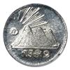Image 1 : Guatemala (Central American Republic), 1/4 real, 1842/37, PCGS MS66.