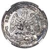 Image 2 : Guanajuato, Mexico, 25 centavos, 1876 S, NGC MS 63.