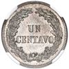 Image 2 : Nicaragua, proof copper-nickel 1 centavo, 1878, rare, NGC PF 64, ex-Luis Flores.