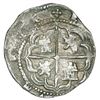 Image 2 : Panama, cob 1 real, Philip II, assayer oB to left, mintmark AP above denomination I to right, Aragon